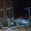 Outdoor thermal pools